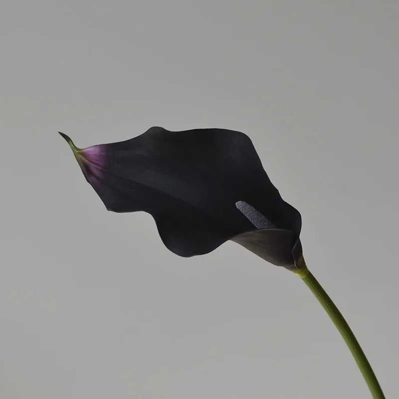 5pcs Large Calla Lily Artificial Flowers Wedding Decor Bridal Bouquet Fake Flowers Realistic Callas Home Decoration Accessories