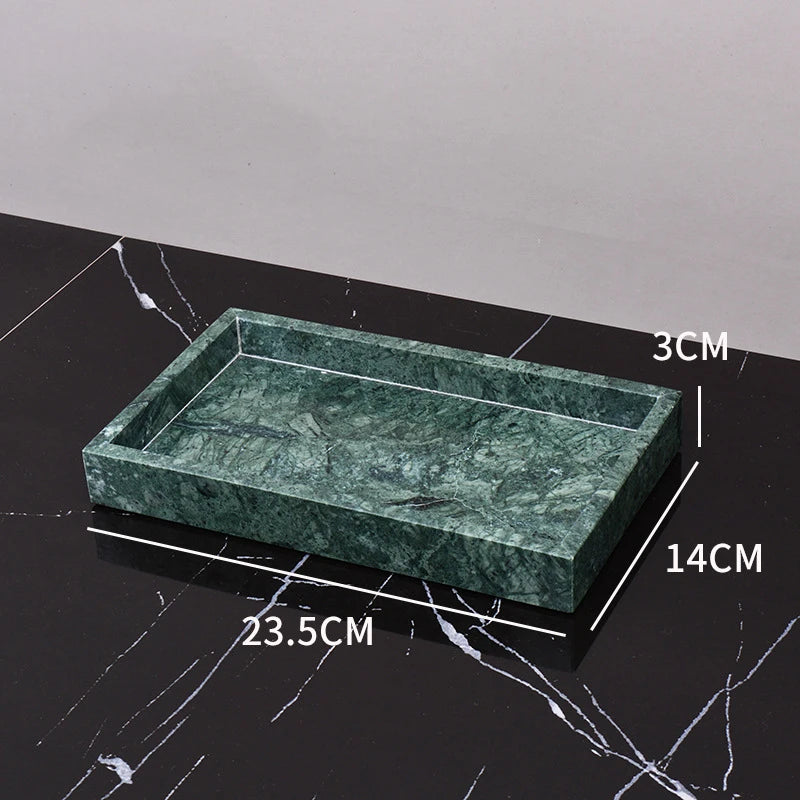Indian Green Natural Marble Bathroom Accessories Retro Soap Dispenser Soap Dish Toothbrush Holder Tissue Box Bathroom Set