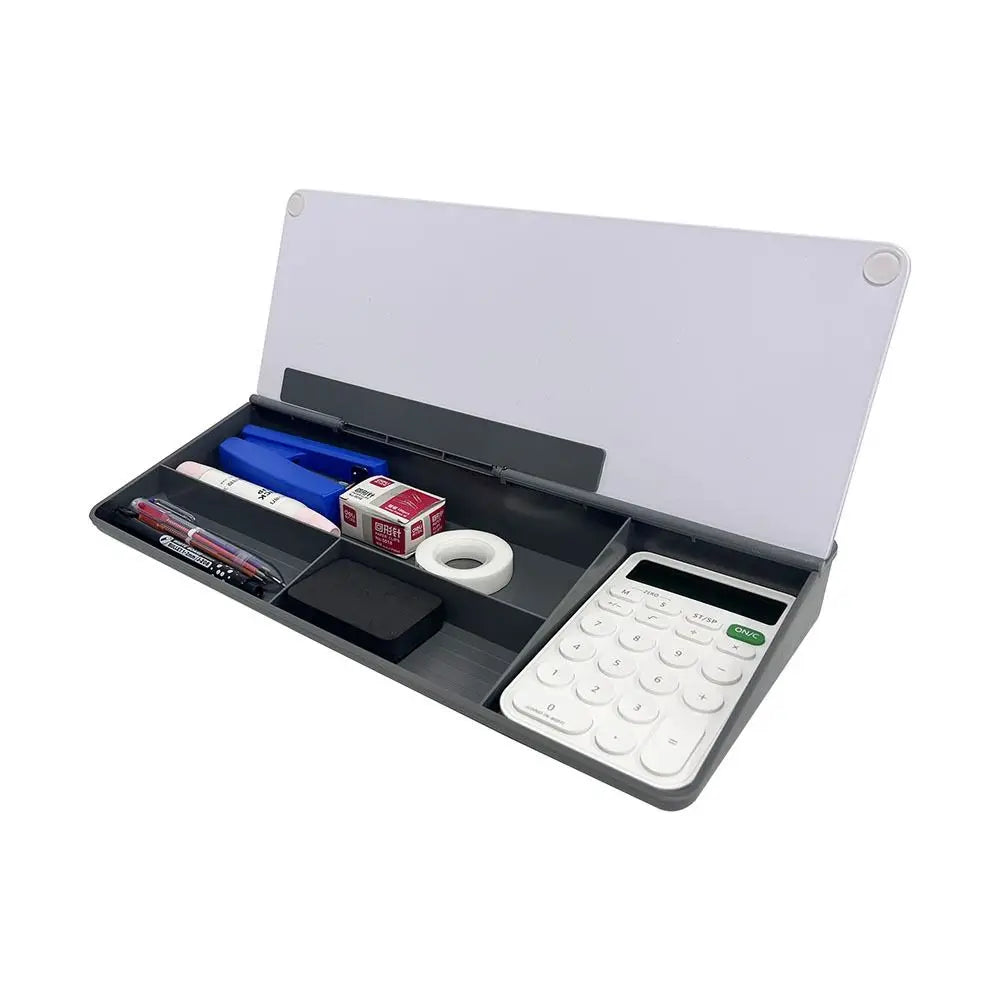Hot Glass Desk Whiteboard Plastic Tempered Storage Whiteboard Household With Storage Message Board Home Office