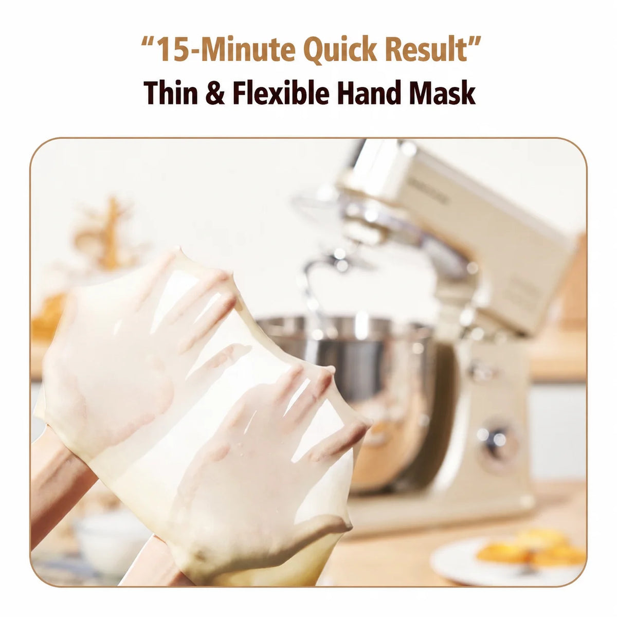 SUNATUR 10L Stand Mixer 2200W All-Metal Gear, Stainless Steel Bowl, 6 Speed Dough Kneader, Optional Fermentation Function