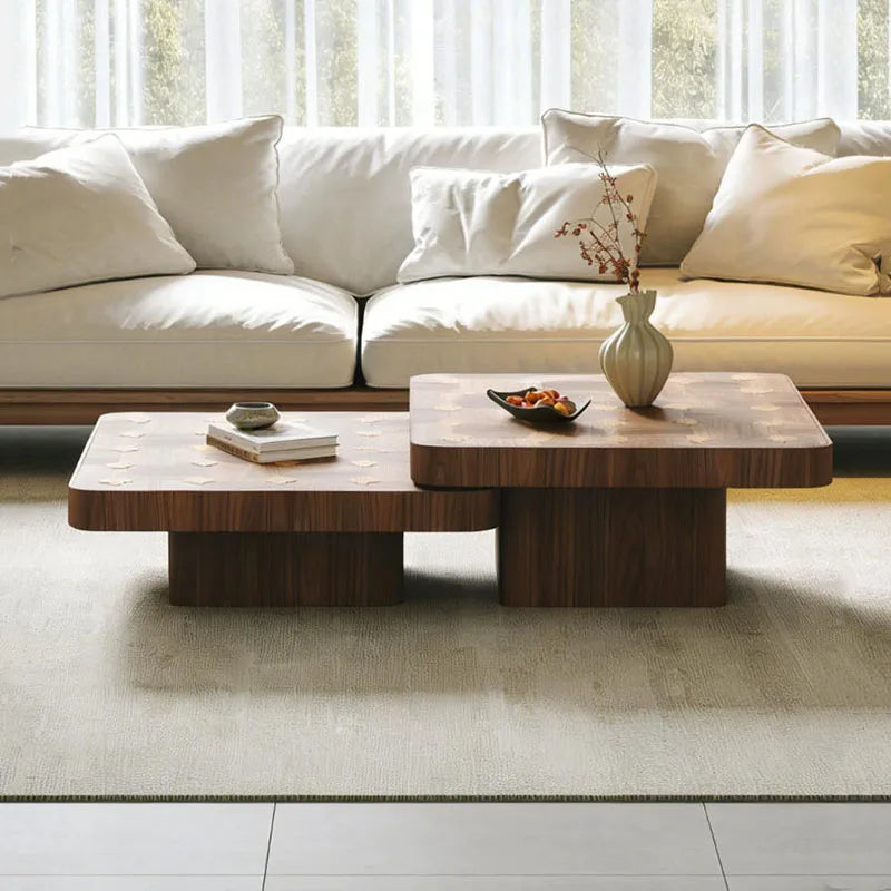 Aesthetic Side Table European Luxury Modern Storage Coffee Table Nordic Trendy Table Basse De Salon Living Room Furniture