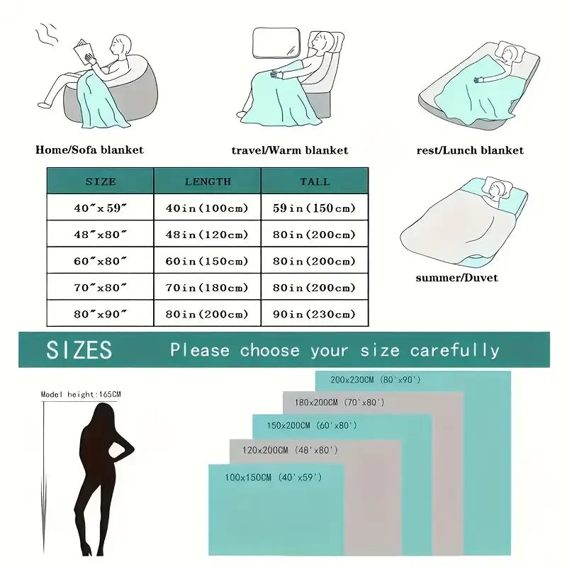 Hot Sale Christmas Flannel Single Double Blanket Fall and Winter Warmth Sofa Blankets for Throw Cozy Warm Bed Sheet Home Decor
