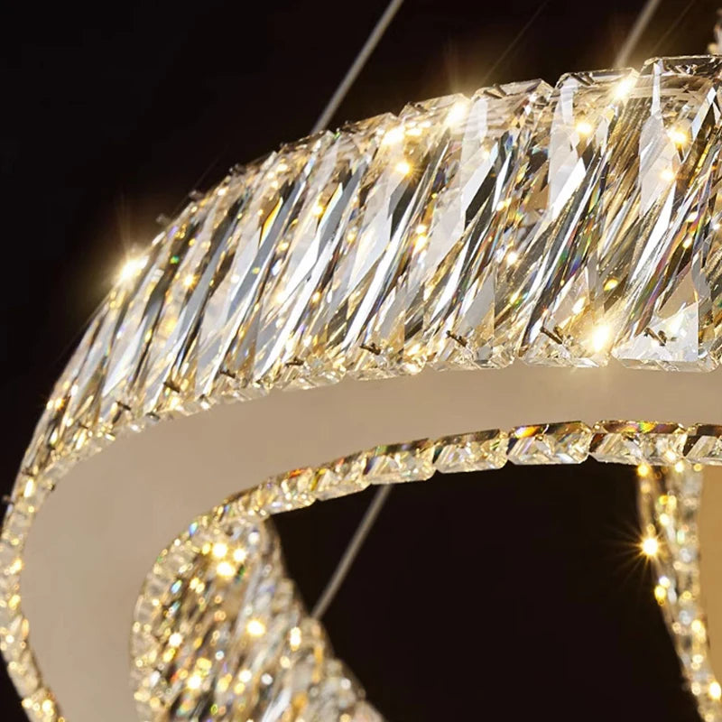 Home Decoration - Hall Chandelier - Staircase Chandelier - Indoor Lighting Equipment - Ceiling Light - Elegant Indoor Lighting