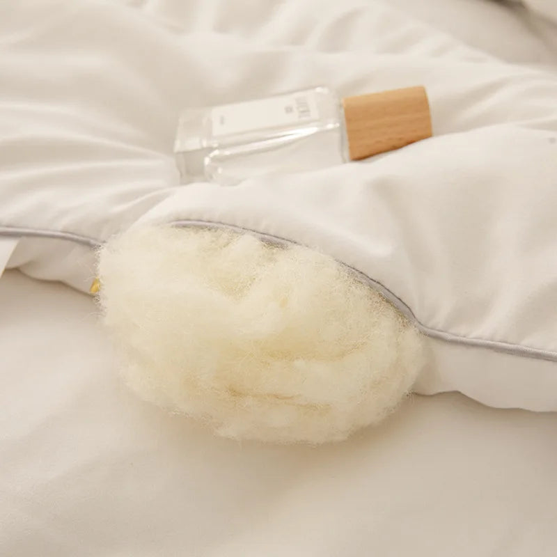 New Australian Wool Quilt, Thick and Warm Autumn and Winter Quilt, Seasonal Household Quilt Core, Bedding and Mattress