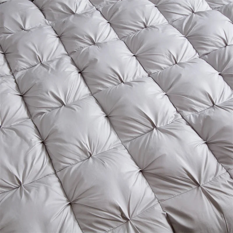 High-end 100% White Goose Down Duvet Winter Comfortable Warmth Comforter King Keep Warm Anti-drilling Winter Fall Quilt Queen