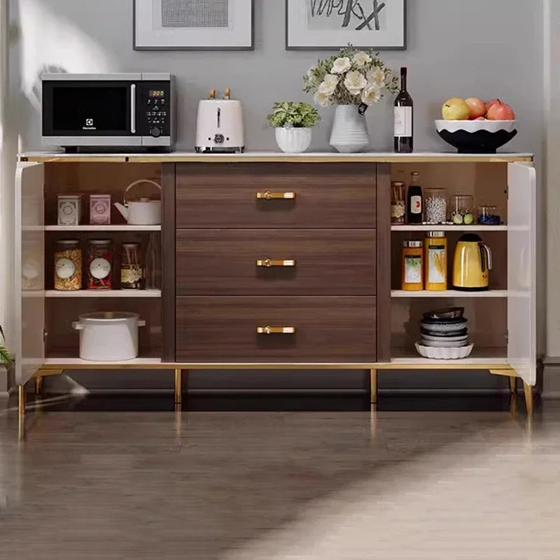 Premium Modern Cabinet Luxury Handles Simple Living Room Cabinets Dresser Cabinet Aesthetic Dressoir Kast Living Room Furniture