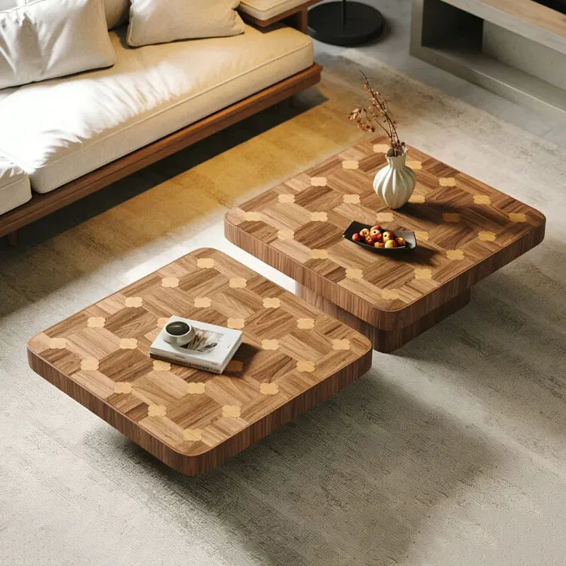 Aesthetic Side Table European Luxury Modern Storage Coffee Table Nordic Trendy Table Basse De Salon Living Room Furniture