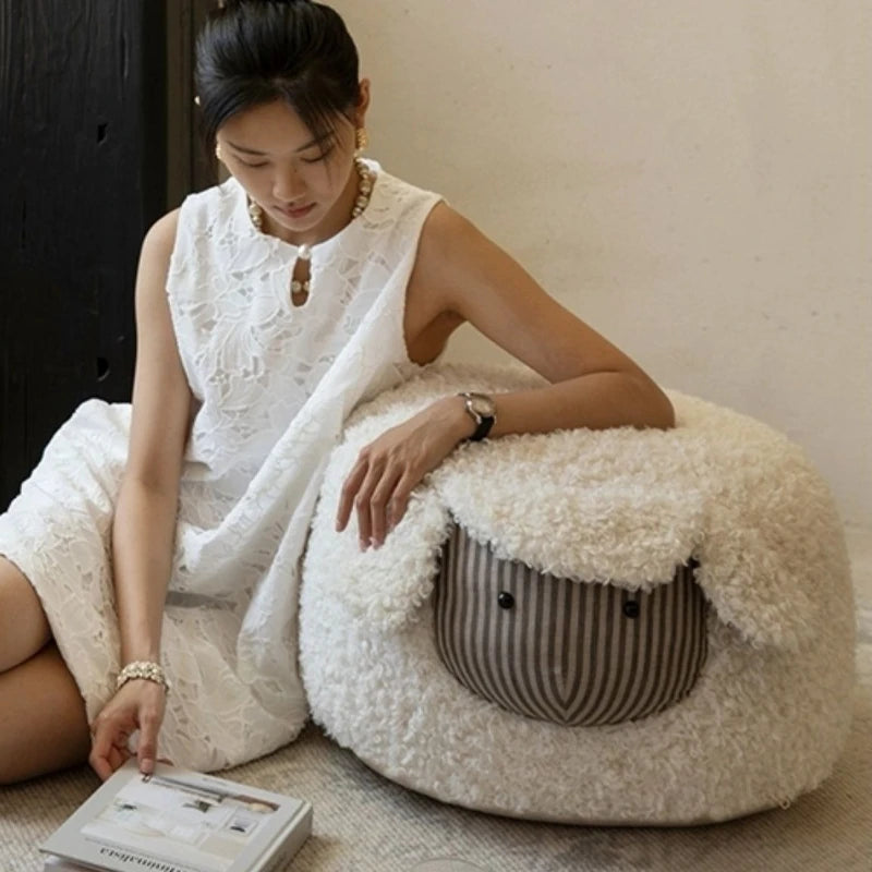 Living Room Ottomans Mobile Stools Bedroom Luxury Portable Animals Footstool Household Multifunctional Shoe Changing Stool
