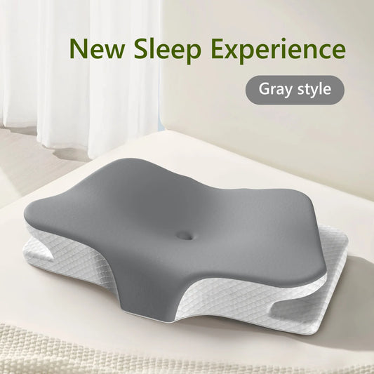 Summer Cooling Sleep Pillow Slow Rebound Pillow Neck Pillow Butterfly Pillow Relaxing Cervical Spine Pillow Sleep Orthopedic Pil