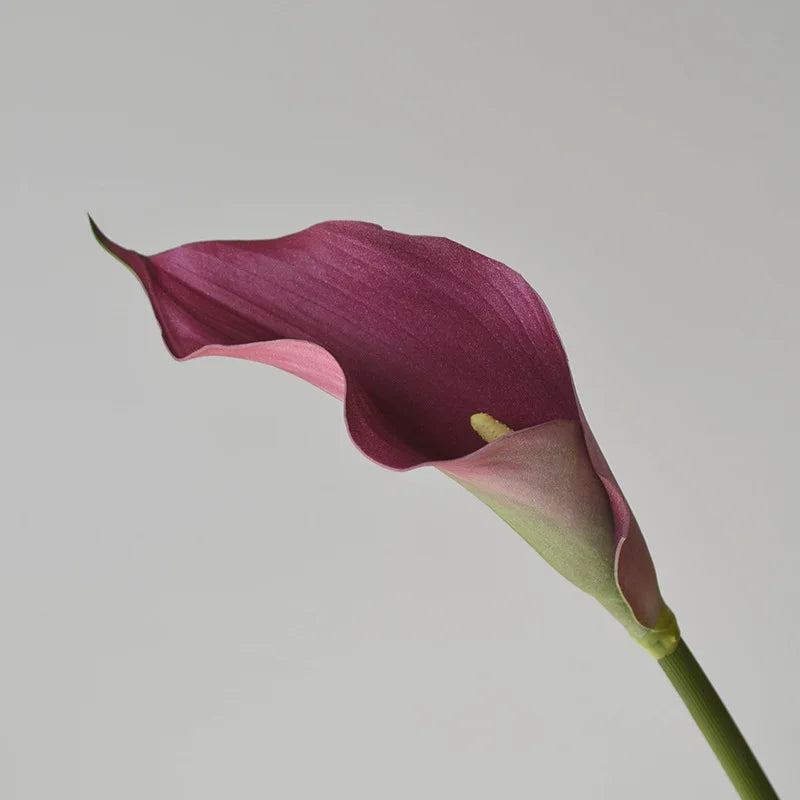 5pcs Large Calla Lily Artificial Flowers Wedding Decor Bridal Bouquet  Fake Flowers Realistic Callas Home Decoration Accessories