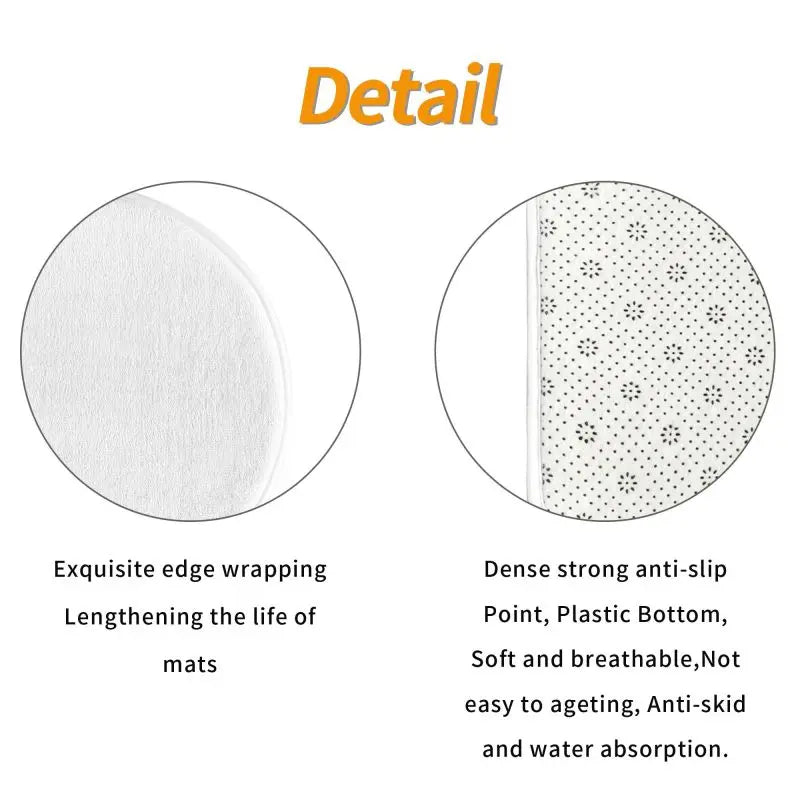 3 Pcss Set Chinoiserie Blue and White Outdoor Bule Birds Flowers Non-Slip Bath Mats Toilet Seat Cover U-Shaped Mat and Floor Rug