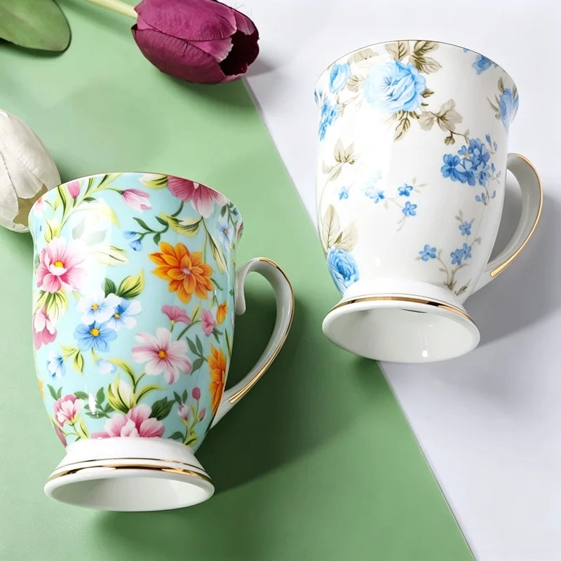 300ML, bone china cafeteira coffee cup, porcelain taza ceramic cup, elegant coffe mug wedding present, espresso cup royal