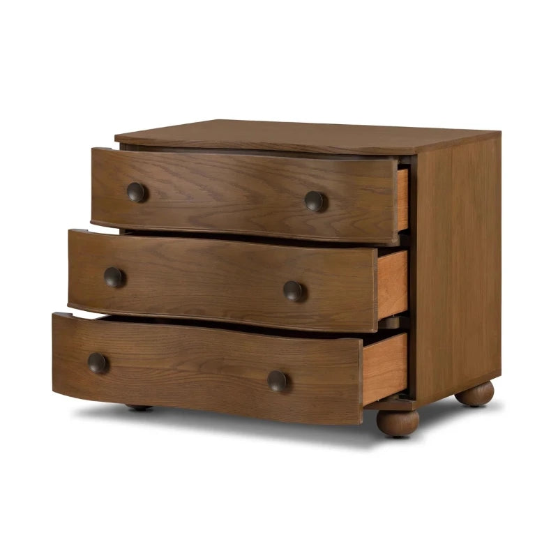 Display Trendy Bedside Table Cream Style Bedroom With Drawers Nights Table Italian Minimalist Mesita De Noche Home Furniture