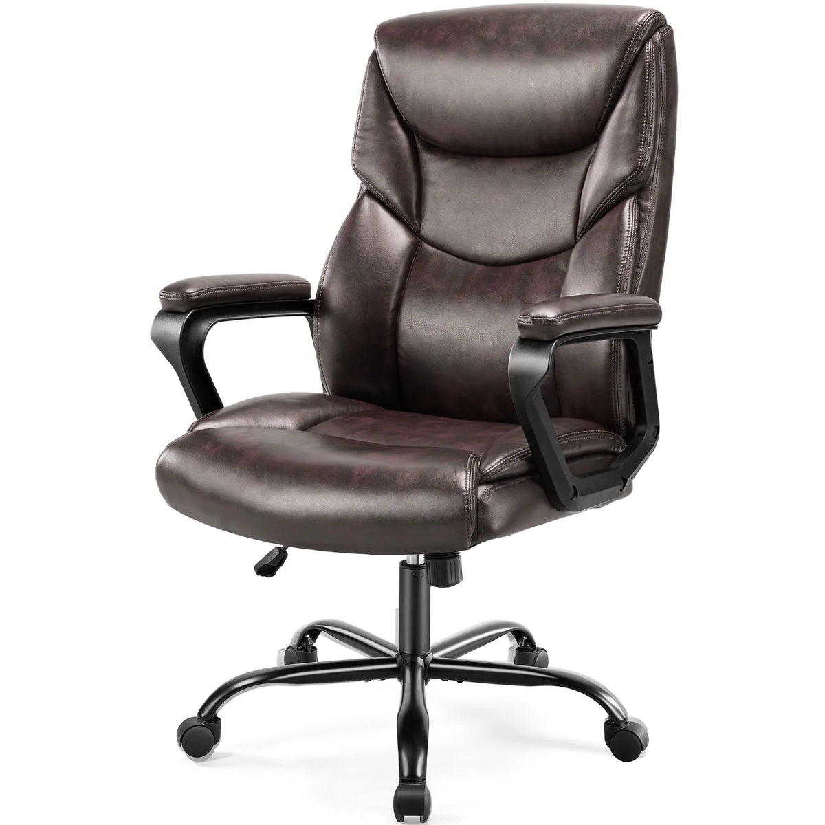 JHK Ergonomic PU Leather Padded Armrest Living Room Rocking Gaming Chair Swivel Wheel With Lumbar Support Gaming Chairs