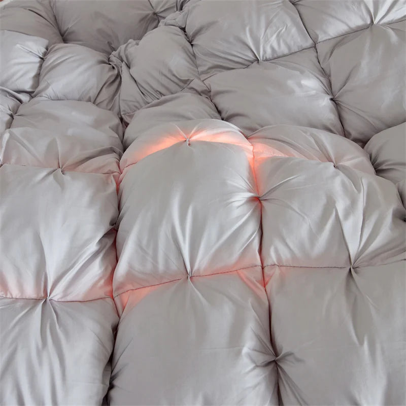 High-end 100% White Goose Down Duvet Winter Comfortable Warmth Comforter King Keep Warm Anti-drilling Winter Fall Quilt Queen