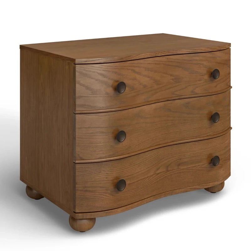 Display Trendy Bedside Table Cream Style Bedroom With Drawers Nights Table Italian Minimalist Mesita De Noche Home Furniture